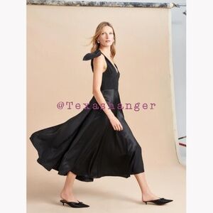 NWT LA Ligne Charlotte Dress S Small Black
